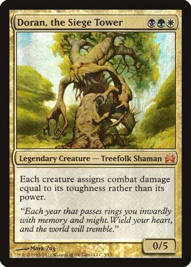 Doran, the Siege Tower 3 card from From the Vault: Legends
