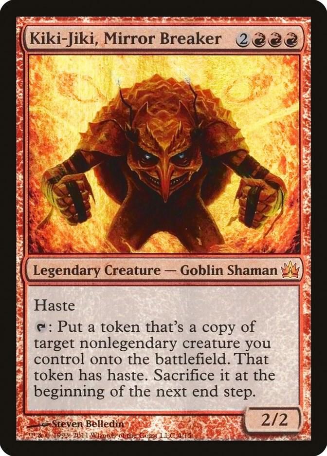 Kiki-Jiki, Mirror Breaker 4 card from From the Vault: Legends