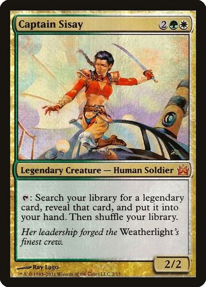Captain Sisay 2 card from From the Vault: Legends