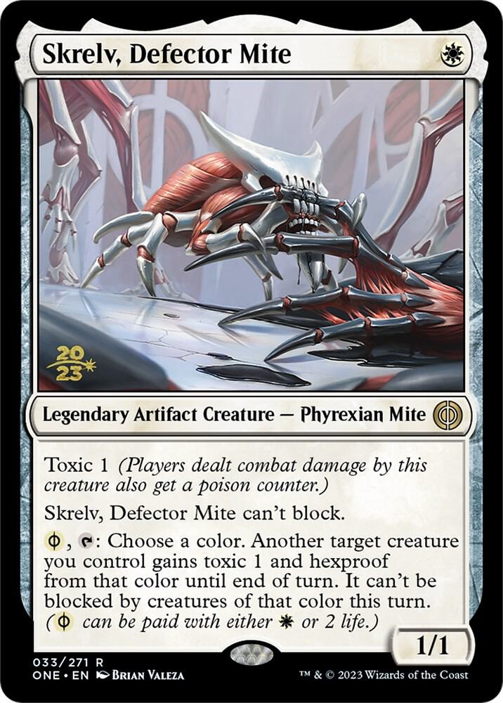 Skrelv, Defector Mite 33 card from Prerelease Cards