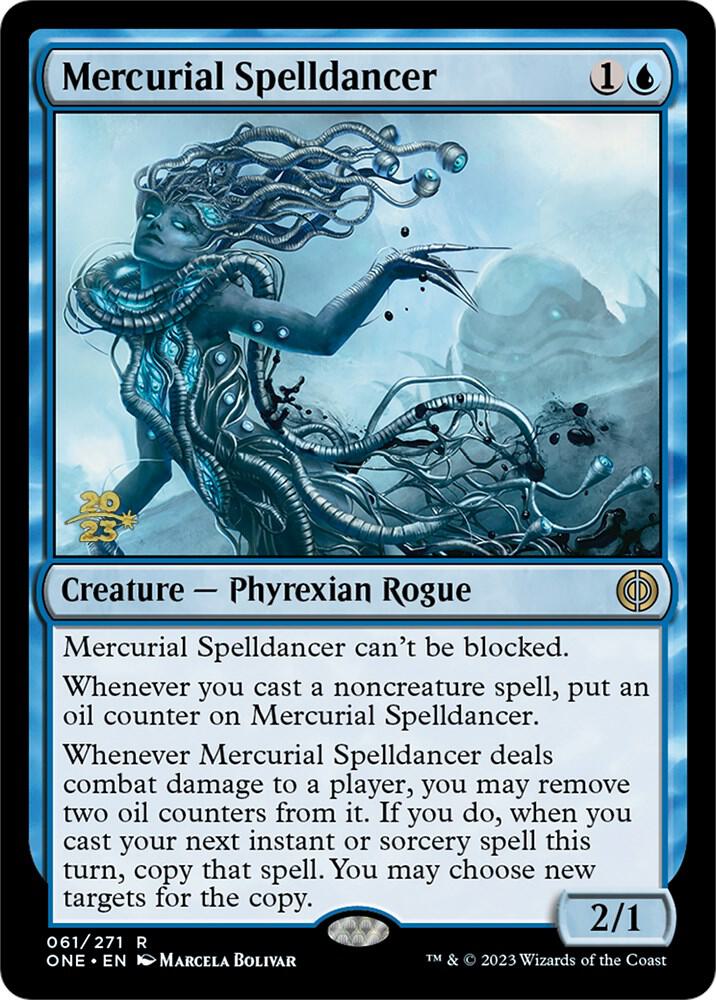 Mercurial Spelldancer 61 card from Prerelease Cards