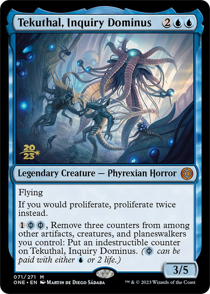 Tekuthal, Inquiry Dominus 71 card from Prerelease Cards