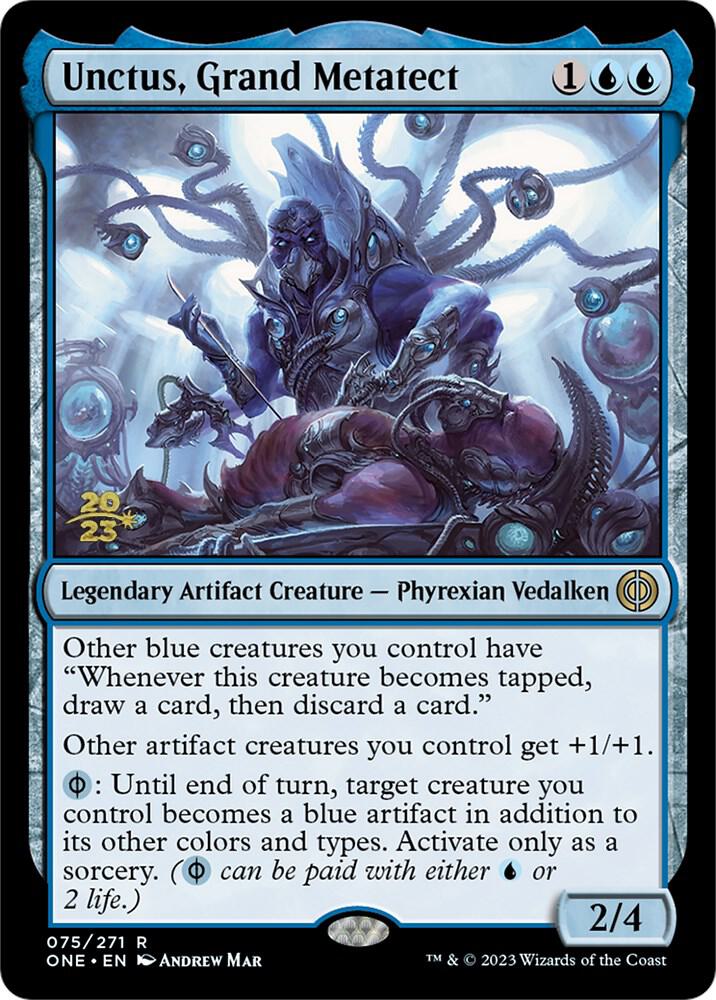 Unctus, Grand Metatect 75 card from Prerelease Cards