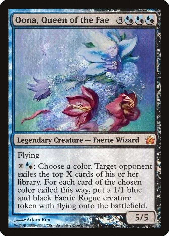 Oona, Queen of the Fae 8 card from From the Vault: Legends