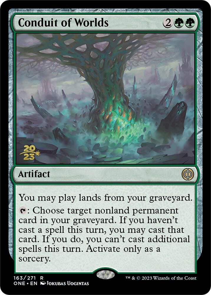 Conduit of Worlds 163 card from Prerelease Cards