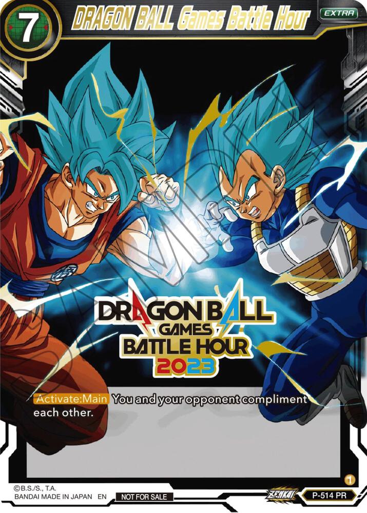 DRAGON BALL Games Battle Hour (Dragon Ball Games Battle Hour 2023 Promo Card Set) P-514 card from Promotion Cards