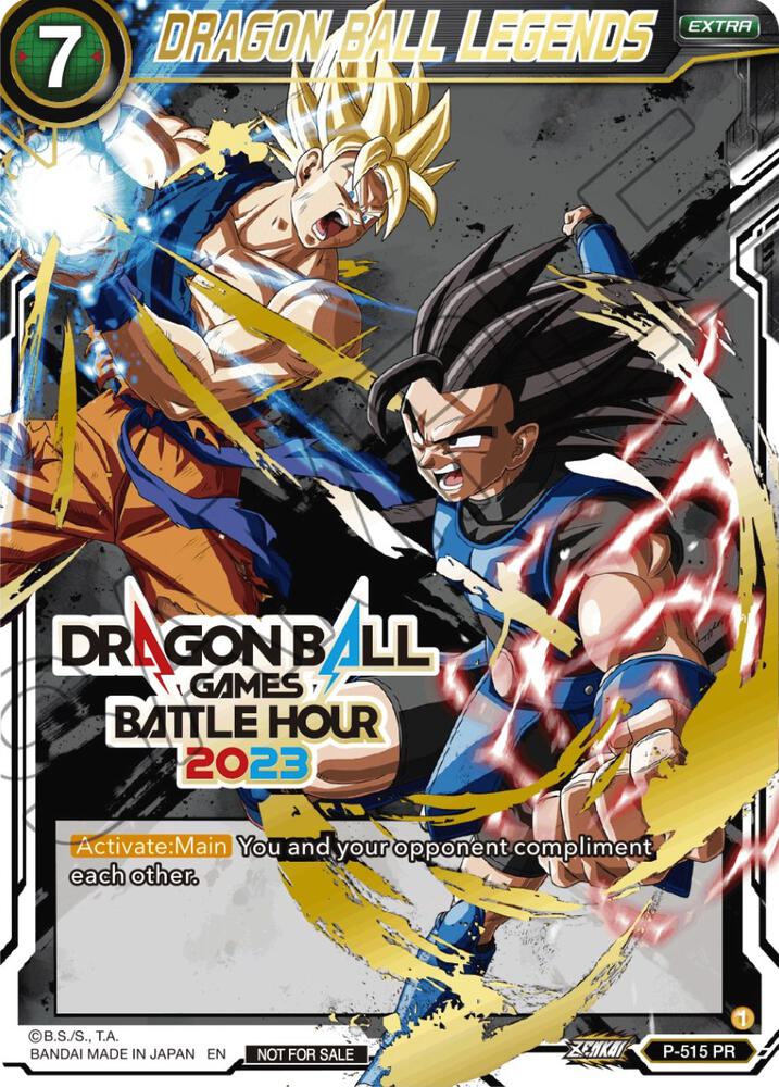 DRAGON BALL LEGENDS (Dragon Ball Games Battle Hour 2023 Promo Card Set) P-515 card from Promotion Cards