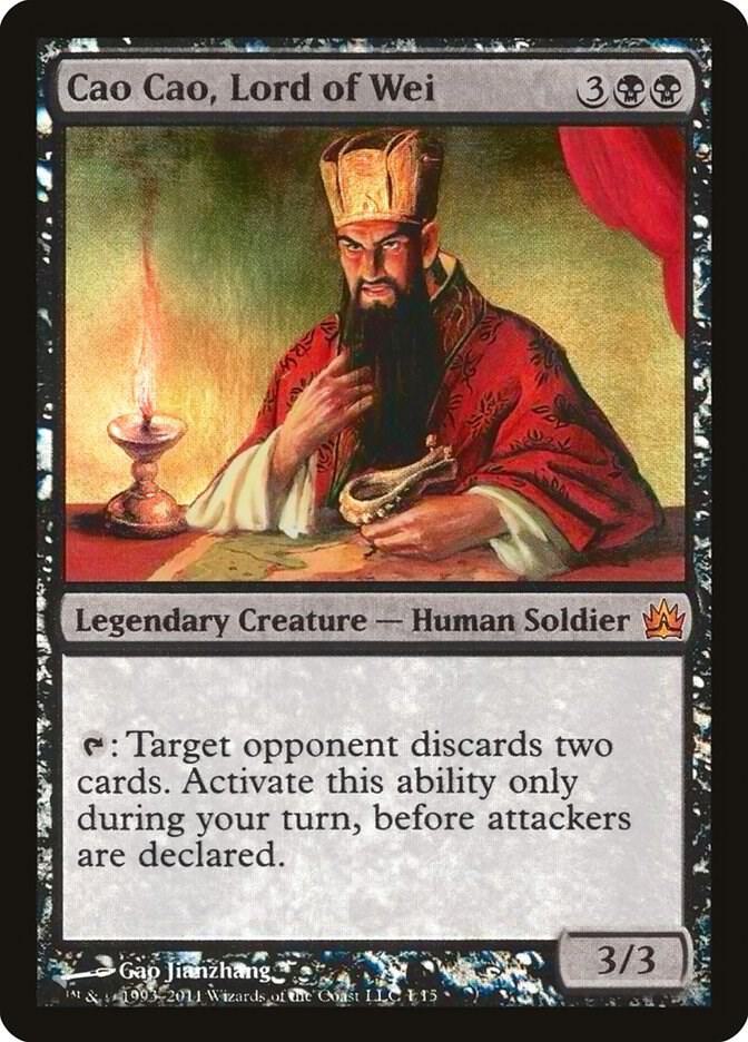 Cao Cao, Lord of Wei 1 card from From the Vault: Legends