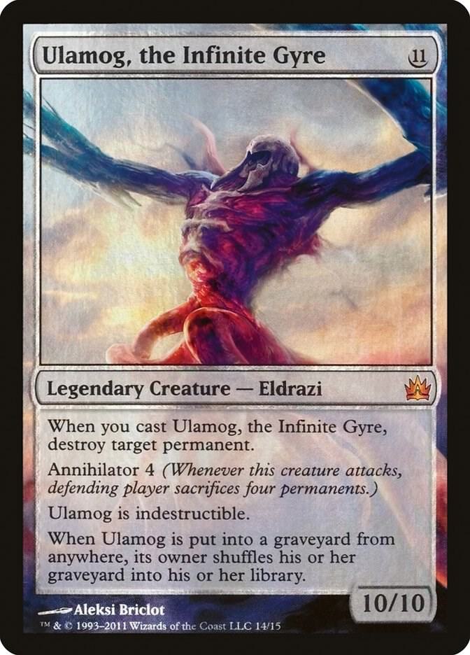 Ulamog, the Infinite Gyre 14 card from From the Vault: Legends