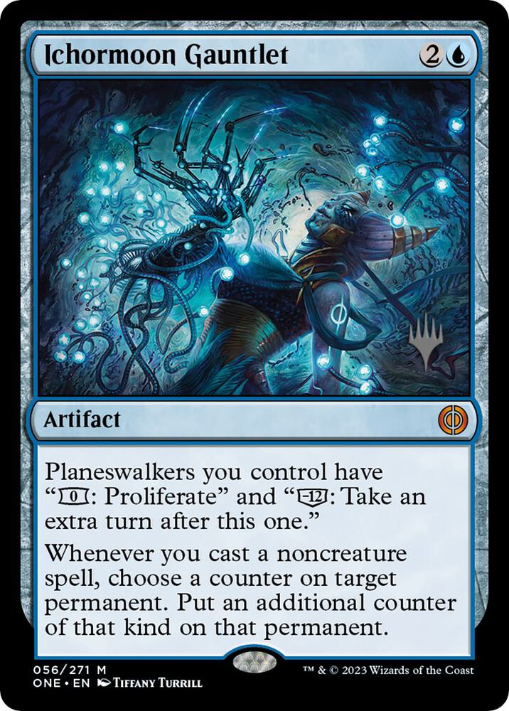 Ichormoon Gauntlet 56 card from Promo Pack: Phyrexia: All Will Be One