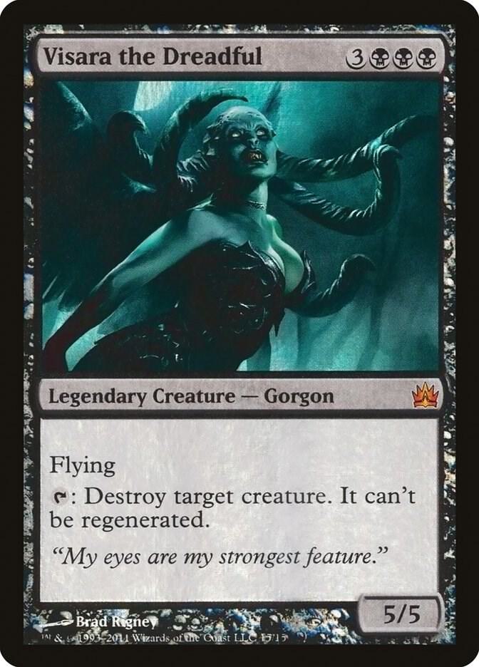 Visara the Dreadful 15 card from From the Vault: Legends