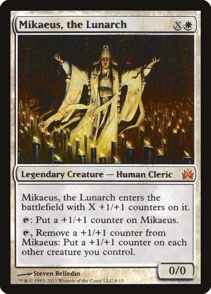 Mikaeus, the Lunarch 6 card from From the Vault: Legends