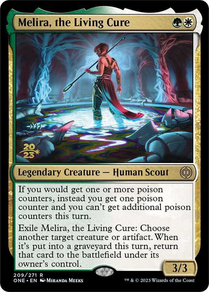 Melira, the Living Cure 209 card from Prerelease Cards