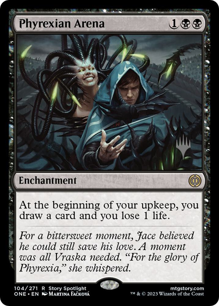 Phyrexian Arena 104 card from Promo Pack: Phyrexia: All Will Be One