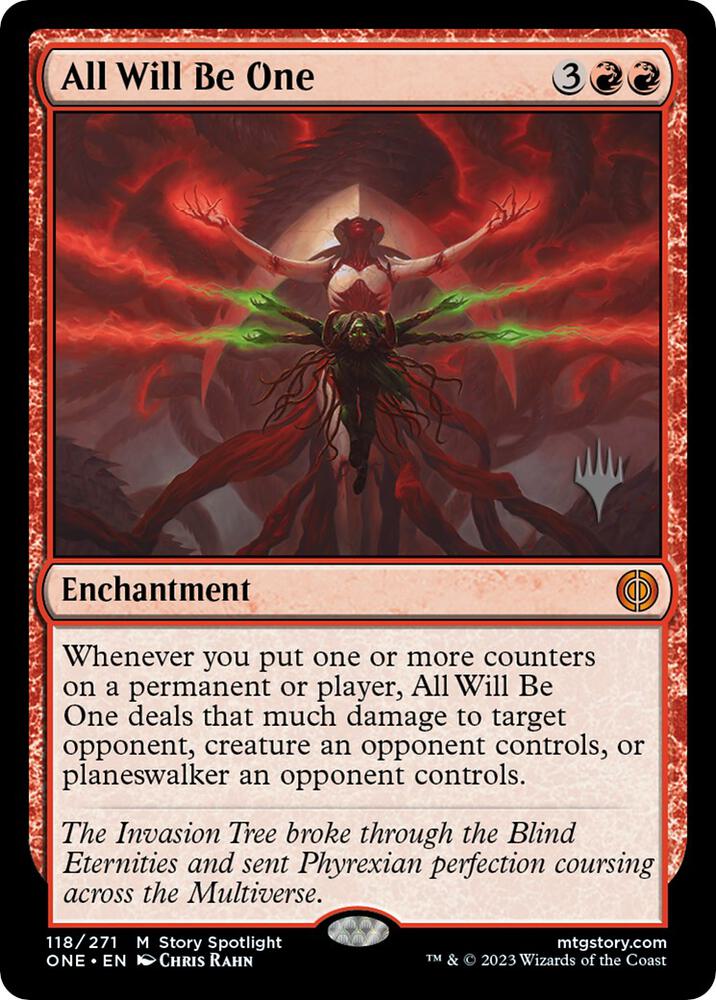 All Will Be One 118 card from Promo Pack: Phyrexia: All Will Be One