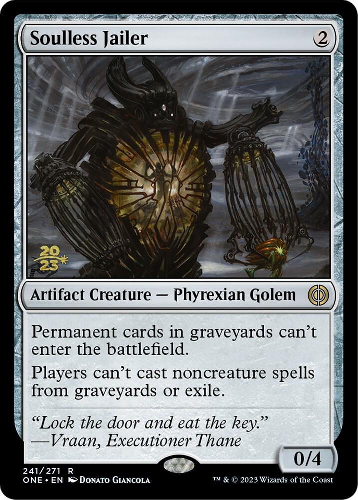 Soulless Jailer 241 card from Prerelease Cards