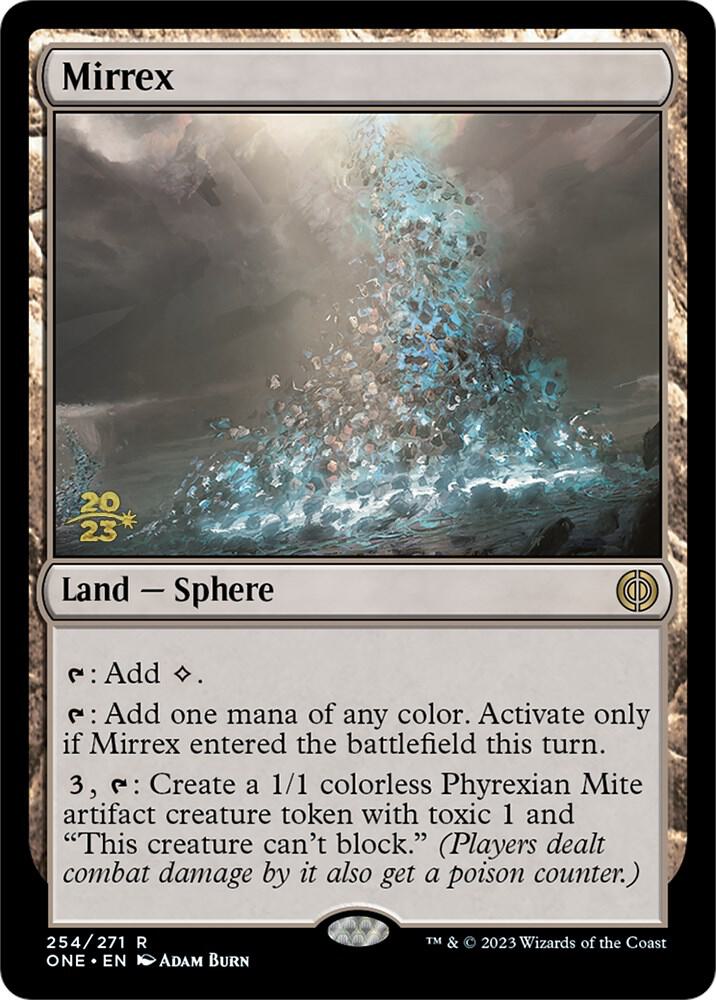 Mirrex 254 card from Prerelease Cards