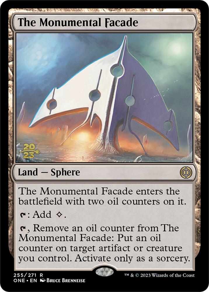 The Monumental Facade 255 card from Prerelease Cards