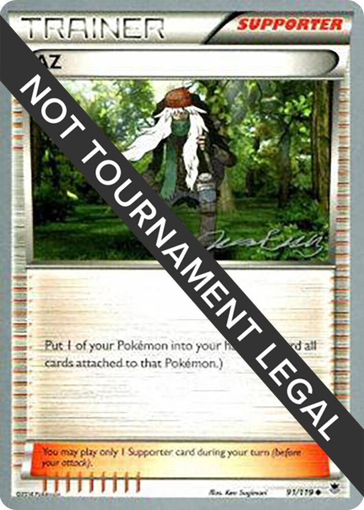 AZ - 2016 (Jesper Eriksen) 91/119 card from World Championship Decks