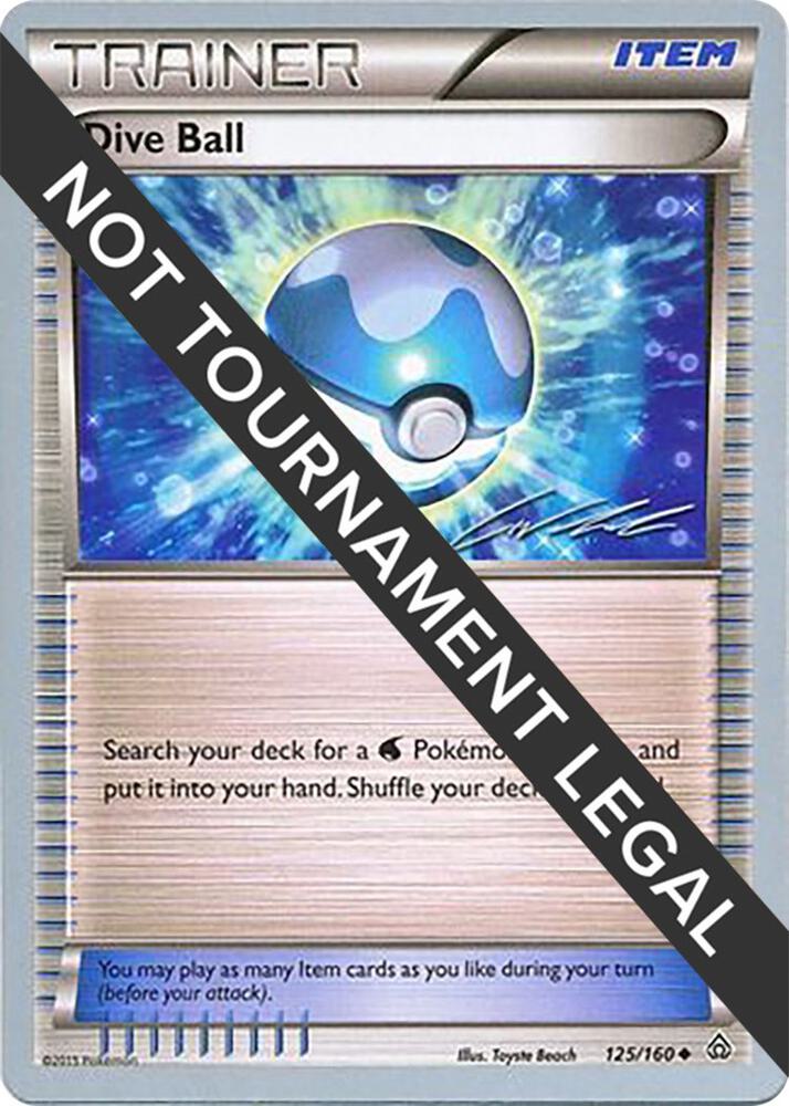 Dive Ball - 2016 (Cody Walinski) 125/160 card from World Championship Decks