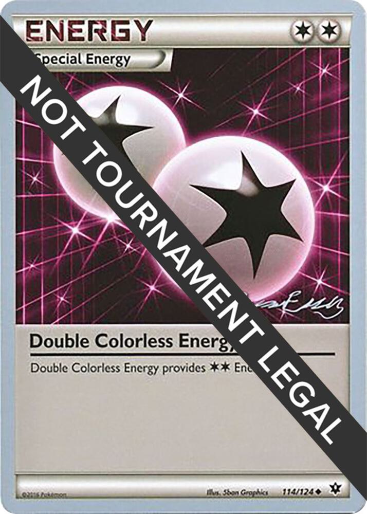Double Colorless Energy - 2016 (Jesper Eriksen) 114/124 card from World Championship Decks
