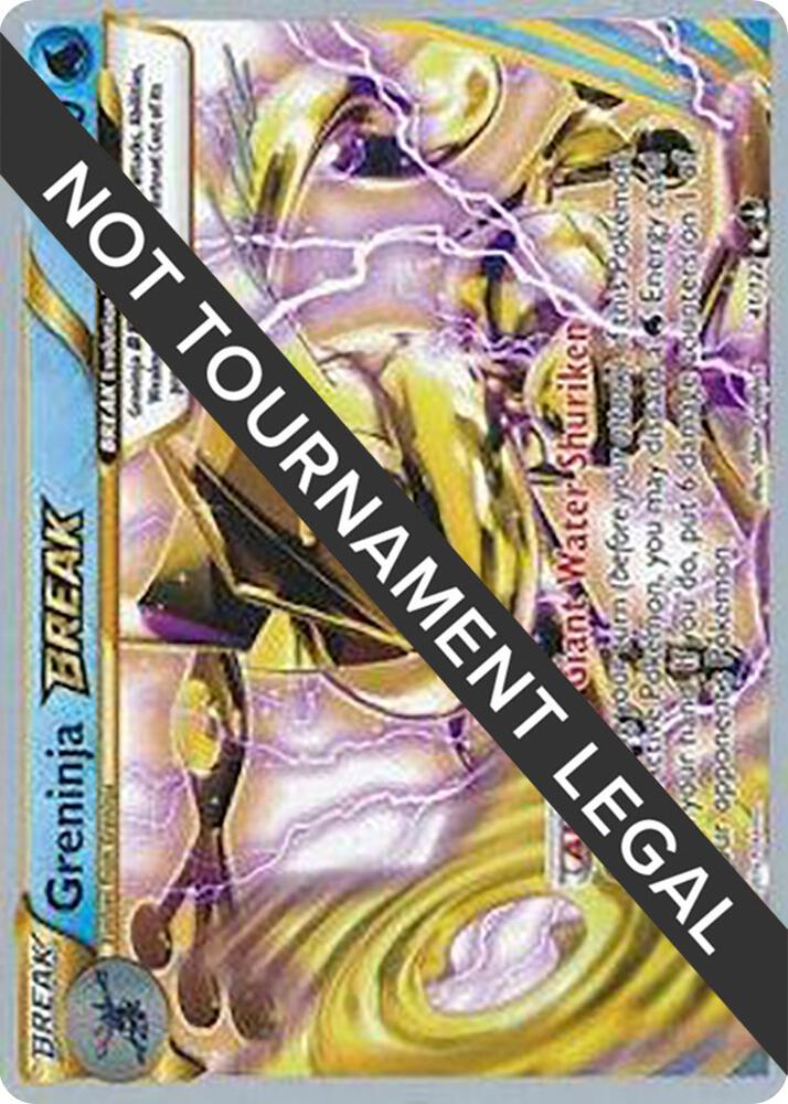 Greninja BREAK - 2016 (Cody Walinski) 41/122 card from World Championship Decks