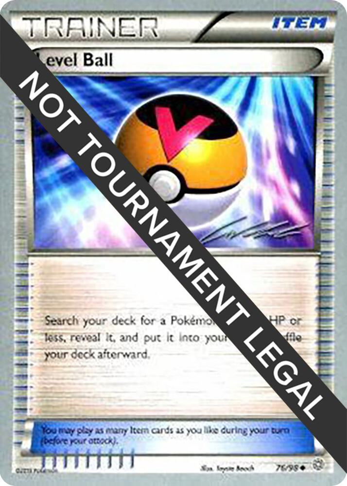 Level Ball - 2016 (Cody Walinski) 76/98 card from World Championship Decks