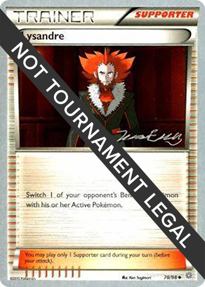 Lysandre - 2016 (Jesper Eriksen) 78/98 card from World Championship Decks