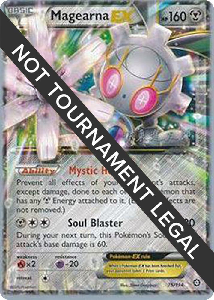 Magearna EX - 2016 (Shintaro Ito) 75/114 card from World Championship Decks