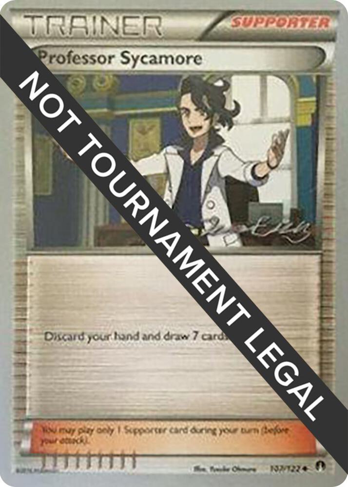Professor Sycamore - 2016 (Jesper Eriksen) 107/122 card from World Championship Decks