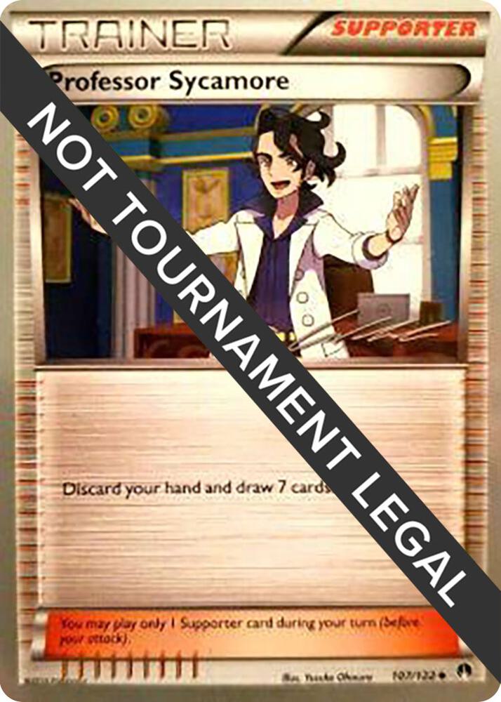 Professor Sycamore - 2016 (Cody Walinski) 107/122 card from World Championship Decks