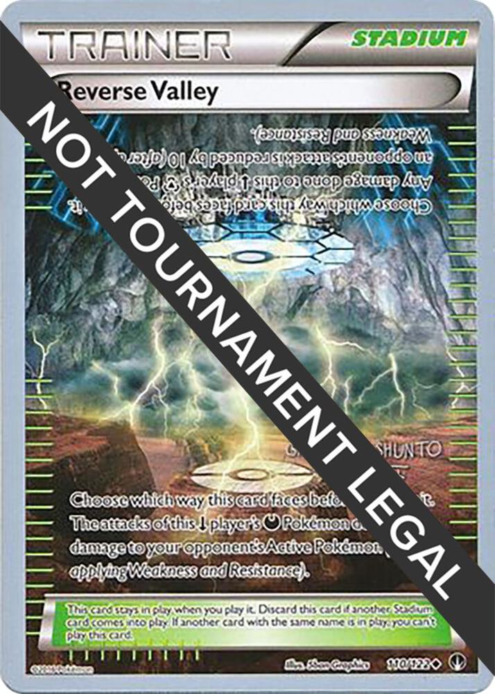 Reverse Valley - 2016 (Shunto Sadahiro) 110/122 card from World Championship Decks
