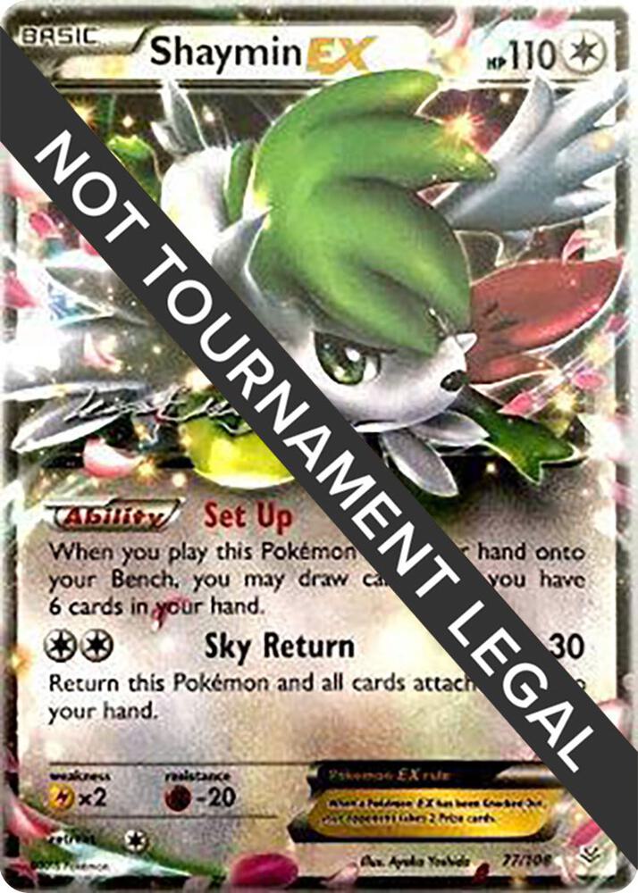 Shaymin EX - 2016 (Jesper Eriksen) 77/108 card from World Championship Decks