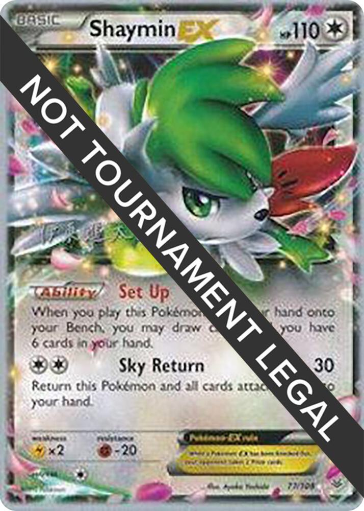 Shaymin EX - 2016 (Shintaro Ito) 77/108 card from World Championship Decks