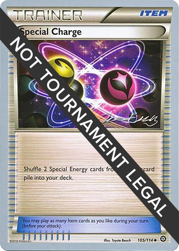 Special Charge - 2016 (Jesper Eriksen) 105/114 card from World Championship Decks