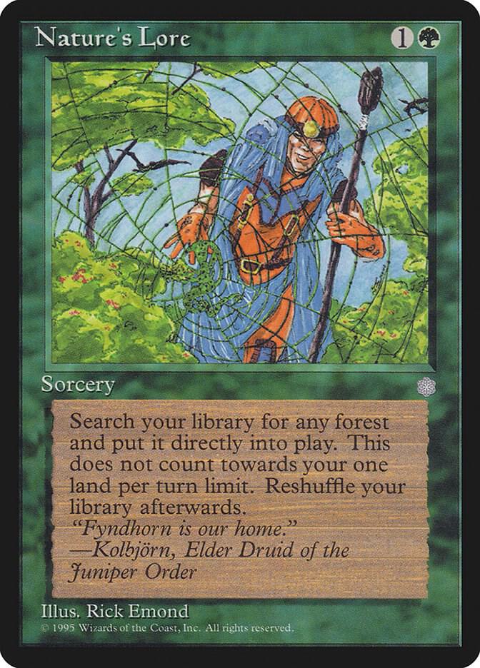 Nature's Lore 143 card from Ice Age