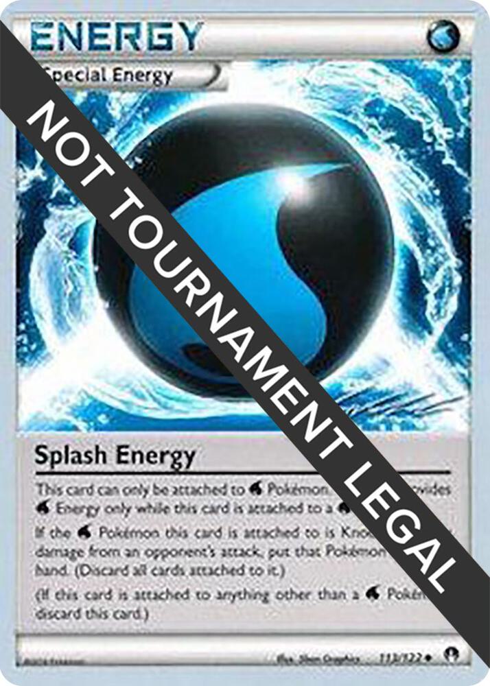 Splash Energy - 2016 (Cody Walinski) 113/122 card from World Championship Decks