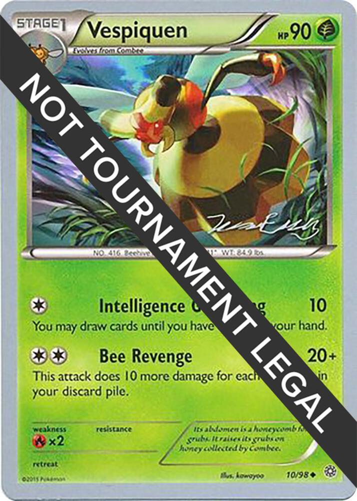 Vespiquen - 2016 (Jesper Eriksen) 10/98 card from World Championship Decks