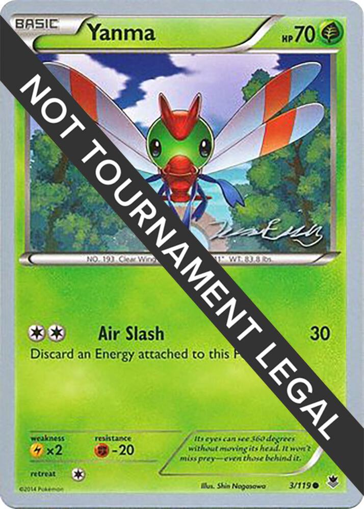 Yanma - 2016 (Jesper Eriksen) 3/119 card from World Championship Decks