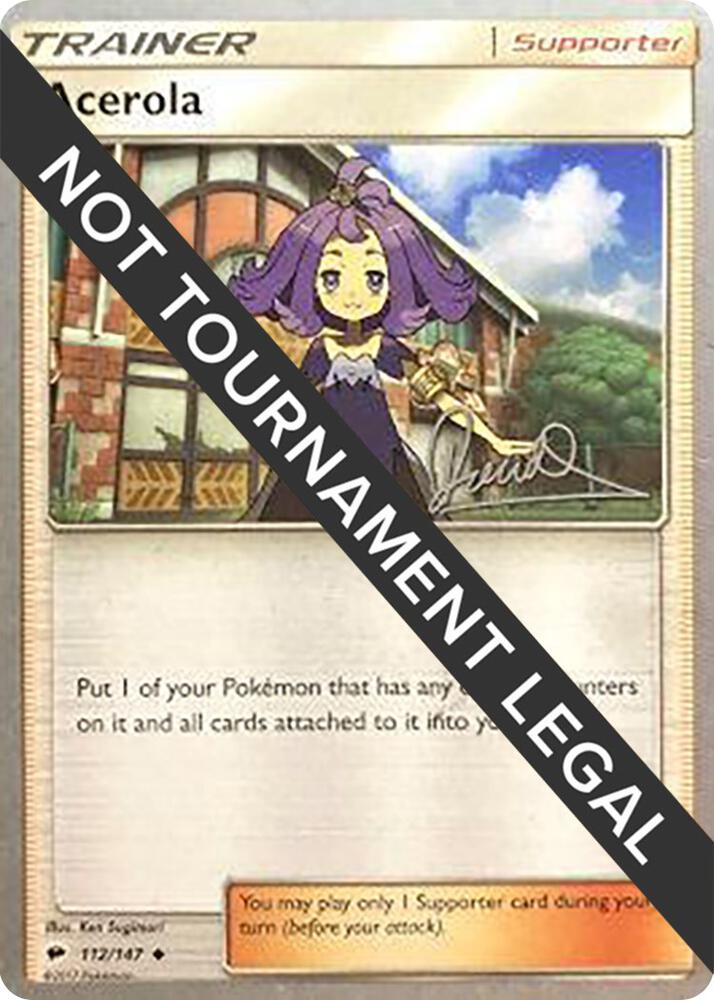 Acerola - 2017 (Diego Cassiraga) 112/147 card from World Championship Decks