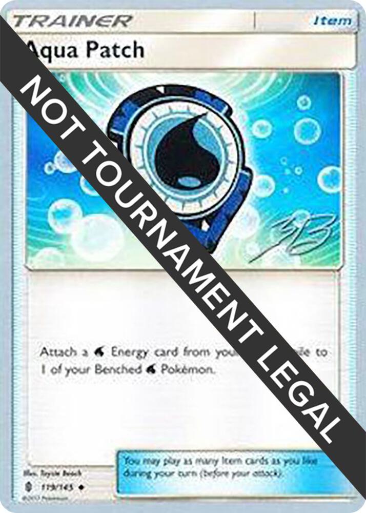Aqua Patch - 2017 (Zachary Bokhari) 119/145 card from World Championship Decks
