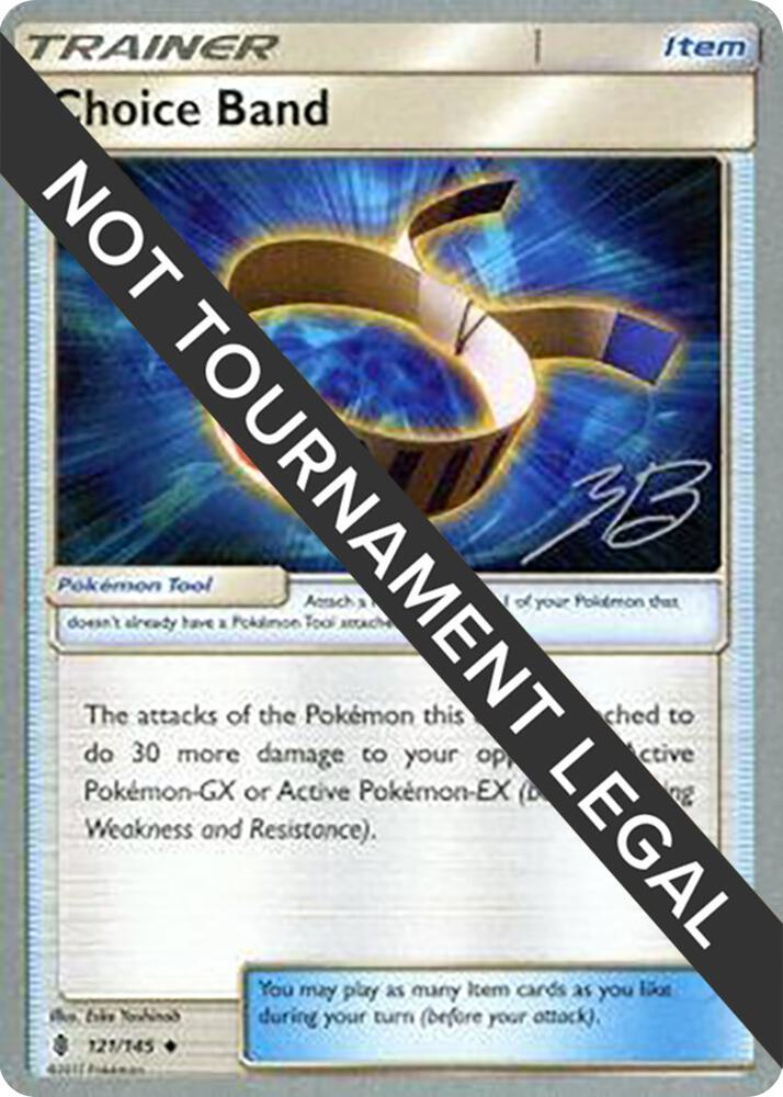 Choice Band - 2017 (Zachary Bokhari) 121/145 card from World Championship Decks