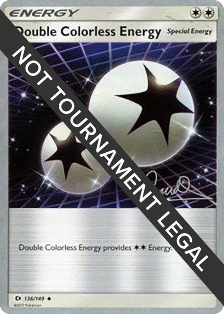 Double Colorless Energy - 2017 (Diego Cassiraga) 136/149 card from World Championship Decks