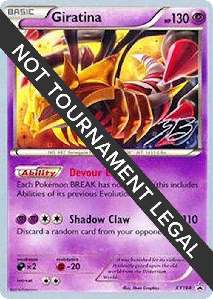 Giratina - 2017 (Zachary Bokhari) XY184 card from World Championship Decks