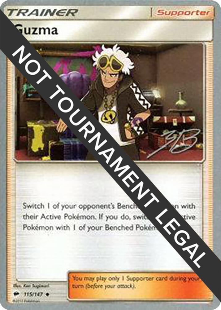 Guzma - 2017 (Zachary Bokhari) 115/147 card from World Championship Decks