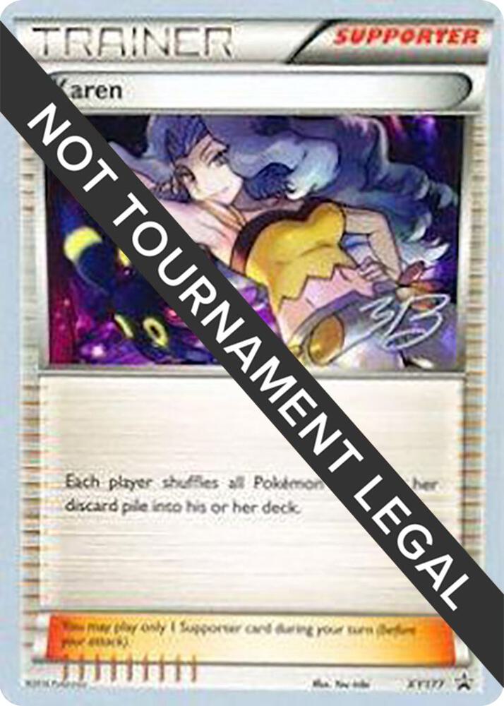 Karen - 2017 (Zachary Bokhari) XY177 card from World Championship Decks