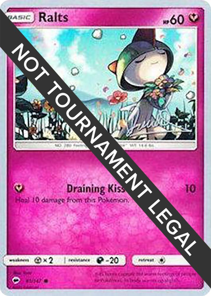 Ralts - 2017 (Diego Cassiraga) 91/147 card from World Championship Decks