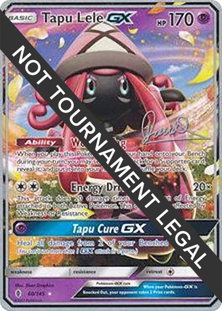 Tapu Lele GX - 2017 (Diego Cassiraga) 60/145 card from World Championship Decks