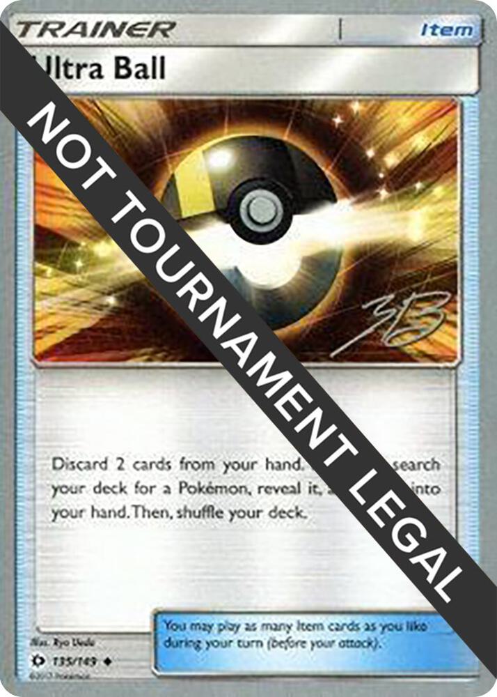 Ultra Ball - 2017 (Zachary Bokhari) 135/124 card from World Championship Decks