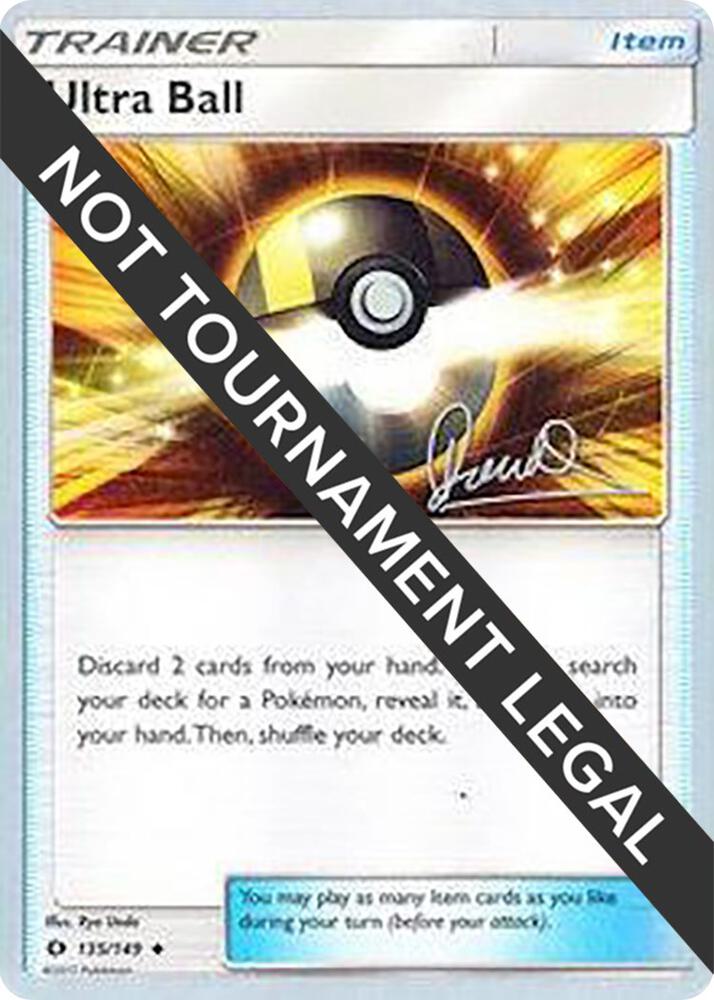 Ultra Ball - 2017 (Diego Cassiraga) 135/124 card from World Championship Decks